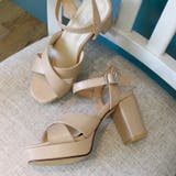 日本製 クロスストラップ プラットフォーム サンダル | SHOE FANTASY | 詳細画像19 