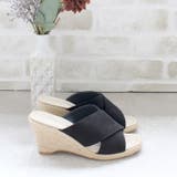 日本製 ジュート ウェッジソール サンダル ミュール | SHOE FANTASY | 詳細画像7