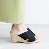 日本製 ジュート ウェッジソール サンダル ミュール | SHOE FANTASY | 詳細画像13