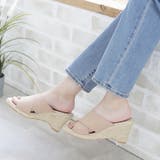 日本製 ジュート ウェッジソール サンダル ミュール | SHOE FANTASY | 詳細画像20