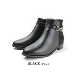 ラウンドトゥショートブーツ 3cmヒール シンプル | SHOE FANTASY | 詳細画像4