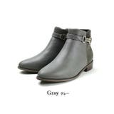 ラウンドトゥショートブーツ 3cmヒール シンプル | SHOE FANTASY | 詳細画像5