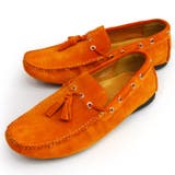 Orange | 本革 ドライビングシューズ メンズ | ShoeSquare