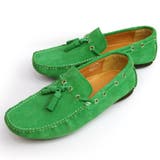 Green | 本革 ドライビングシューズ メンズ | ShoeSquare