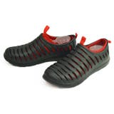 Black/Red | サンダル メンズ スリッポン | ShoeSquare