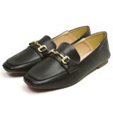 BLACK | レディース ビットローファー フラット | ShoeSquare WOMEN