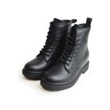 Black | レースアップブーツ レディース ブーツ | ShoeSquare WOMEN