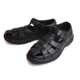 Black | サンダル メンズ グラディエーターサンダル | ShoeSquare