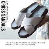 サンダル メンズ クロスサンダル | ShoeSquare | 詳細画像5 