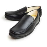 Black | スリッポン メンズ ドライビングシューズ | ShoeSquare