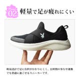 スリッポン スニーカー レディース | ShoeSquare WOMEN | 詳細画像9
