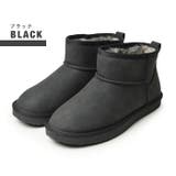 Black | ムートンブーツ レディース 防寒 | ShoeSquare