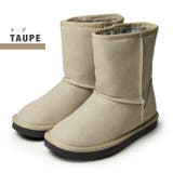 Taupe | ムートンブーツ レディース 防寒 | ShoeSquare