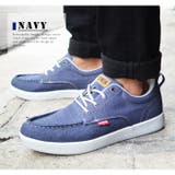 Navy | スニーカー メンズ デッキシューズ | ShoeSquare