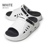 White | メンズ サンダル クロッグ | ShoeSquare