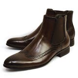 D/Brown | メンズ ブーツ サイドゴアブーツ | ShoeSquare