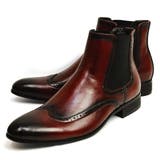 Wine | メンズ ブーツ サイドゴアブーツ | ShoeSquare