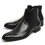 Black | メンズ ブーツ サイドゴアブーツ | ShoeSquare