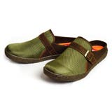 Khaki | サボサンダル メッシュ メンズサンダル | ShoeSquare