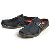 Navy | サボサンダル メッシュ メンズサンダル | ShoeSquare