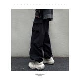 ワイド カーゴパンツ メンズ | Shoowtime | 詳細画像3