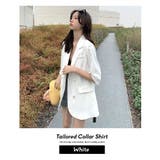テーラードシャツ レディース シャツ | Shoowtime | 詳細画像2 