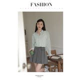 韓国 ファッション ストライプシャツ | Shoowtime | 詳細画像3