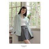 韓国 ファッション ストライプシャツ | Shoowtime | 詳細画像4