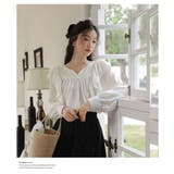 韓国 ファッションシアー ブラウス | Shoowtime | 詳細画像6 