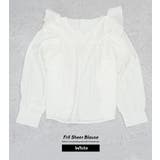 韓国 ファッションシアー ブラウス | Shoowtime | 詳細画像7 