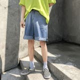 ウォッシュブルー | デニム ショートパンツ メンズ | Shoowtime