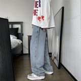 ブリーチ | ワイドパンツ デニム メンズ | Shoowtime