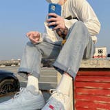ブリーチ | ワイドパンツ デニム メンズ | Shoowtime