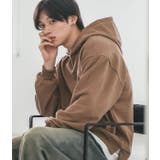 A (キャメル) | レイヤード パーカー メンズ | Shoowtime