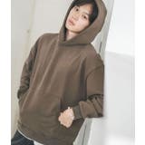 D (カーキ) | レイヤード パーカー メンズ | Shoowtime