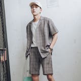 グレー | セットアップ メンズ 半袖 | Shoowtime