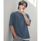 A (ネイビー) | tシャツ メンズ レイヤード | Shoowtime