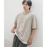 I (グレージュ) | tシャツ メンズ レイヤード | Shoowtime