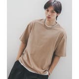 N (キャメル) | tシャツ メンズ レイヤード | Shoowtime