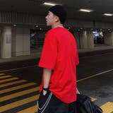 K (レッド) | ビッグシルエット tシャツ メンズ | Shoowtime