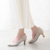 ジャガードベージュ | パンプス 7cmヒール 7センチヒール | shop kilakila