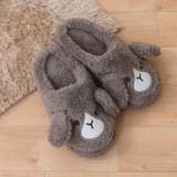 うさぎ(モカ) | ルームシューズ レディース スリッパ | shop kilakila