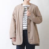 ダークベージュ | キルティングジャケット レディース キルティング | shop kilakila