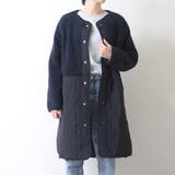 ネイビー | キルティングコート コート レディース | shop kilakila