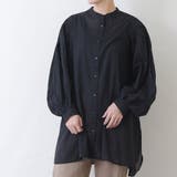 ブラック | ブラウス レディース ボリュームスリーブブラウス | shop kilakila