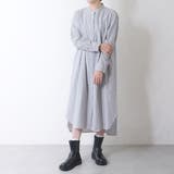 ブラックネイビー×アイボリー | ワンピース レディース シャツワンピース | shop kilakila