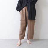 スモークブラウン | 春新作 パンツ ツイルタックパンツ | shop kilakila