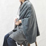 チャコールグレー | 秋冬新作 ブランケット ひざ掛け | shop kilakila