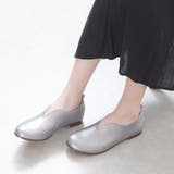 シルバー | パンプス フラットシューズ ローヒール | shop kilakila