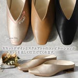 スクエアトゥ ミュール Vカット | shop kilakila | 詳細画像8